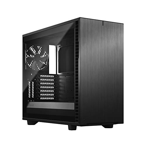 Fractal Design Define 7 Black Brushed Aluminum/Steel E-ATX Silent Modular...