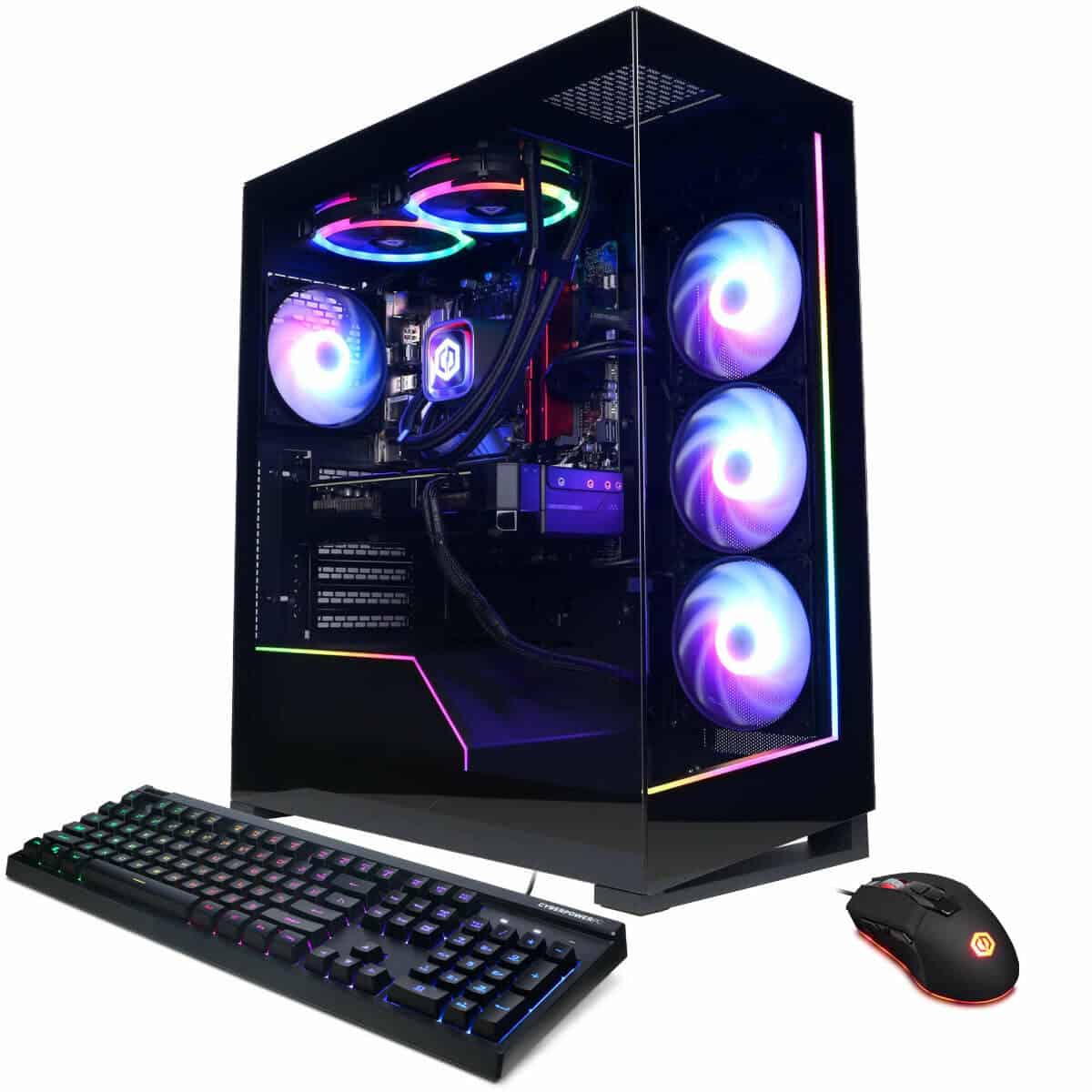 CyberPowerPC Gamer Xtreme VR Liquid Cool Gaming PC ( i7 14700KF, RTX 4070 Super)