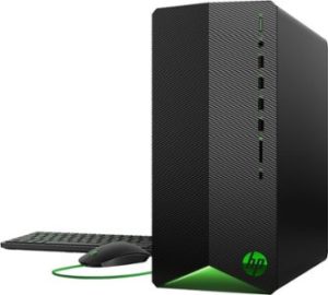 HP Pavilion Desktop AMD Ryzen 3 4300G 8GB Memory AMD Radeon RX 5500 256GB SSD Shadow Black