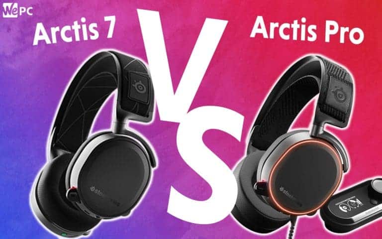 WePC Arctis 7 VS Arctis Pro template