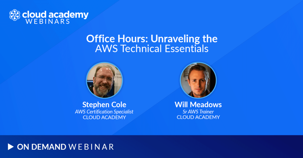 Office Hours: Unraveling the AWS Technical Essentials
