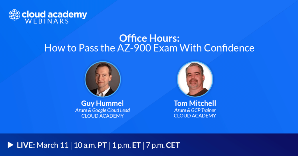 Office Hours: How to Pass the AZ-900 Exam With Confidence